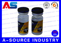 Hologram Overlay 10ml Vial Peptide Botol Label Pencetakan Stiker Untuk Testosteron Cypionate Peptide