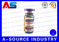 Farmasi Holografik 10ml Label Vial Kustom Untuk Injeksi Peptida