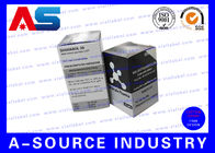 Kertas Kecil Perak Pill Box Printing Tablet Pharmaceutical Box Untuk Botol Plastik Tablet Farmasi 50CC