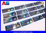 Perak Foil Decals 5 ml Botol Label Peptide Pencetakan Matt Laminasi Vial Sticker Maker Untuk Farmasi
