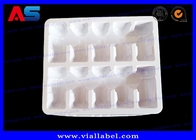 2ml 10 Botol Plastik Blister Tray, Obat Botol Plastik Nampan Putih