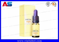 Custom CBD Kaca 10ml Vial Storage Box Farmasi Oil Vial Box Pencetakan