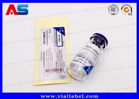 Disesuaikan Adhesive Semaglutide Injeksi 2ml Vial Label Sticker Pencetakan MOQ 100pcs