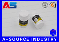 Waterproof Pill Bottle Kustom Adhesive Label / Pelabelan Botol 50ml Untuk Tablet Kontainer Jars