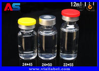 22 * 45mm Kaca Botol 10 ml Botol Kaca Dengan Stopper Tutup Untuk Peptide