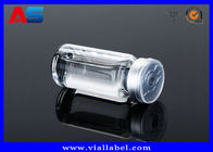 8 ml Botol Kaca Kecil Dengan Tutup Sumbat Karet Untuk Kemasan Peptida botol kaca kecil dengan tutup ulir