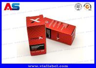 10ml Kotak Kertas Persegi / Kemasan Vial Box Suntik Medis Untuk PCT Atau Berat Badan