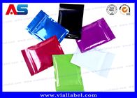 14C Aluminium Foil Ziplock Bags Untuk Tablet Kemasan kemasan kantong foil