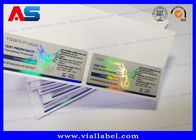 Label Hologram 10ml Vial Untuk Peptida Anabolik 10ml Botol Kaca Label stiker obat