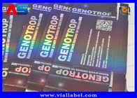 Hologram Printing Human Chorionic Gonadotropin Pharmaceutical Packaging Box 2ml Herb Vial Label kotak