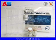 Botol Kaca Kecil Steril SFDA 2 - 30ml Dengan Label Dan Kotak Kertas Farmasi