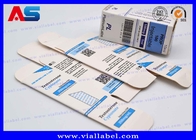 Farmasi Kecil Pencetakan Kotak Karton Kecil Untuk Botol Injeksi Steril Deca / Enanthate