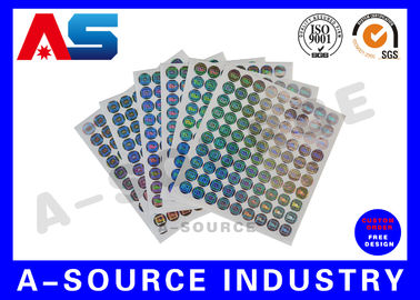 Tamper Proof 3D Custom Holographic Sticker untuk label Peptide kotak kemasan anti stiker hologram palsu