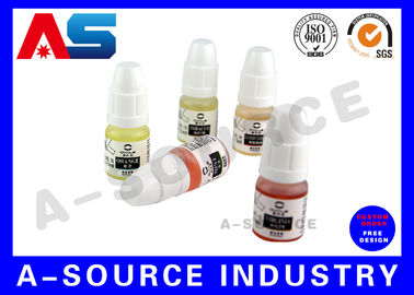 Self Adhesive Stiker Label Tag Plastik E Liquid Label Pembuat 10ml / 20ml / 30ml Desain Profesional