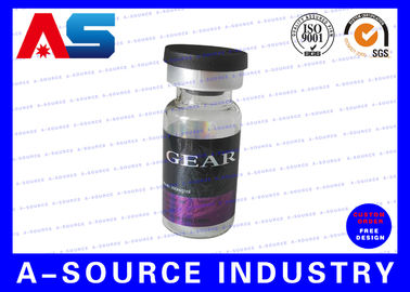 Label Vial Peptida Tabung Disesuaikan Sticker Vinyl Mencetak label botol 10ml