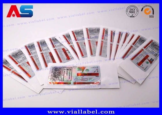 Label botol obat dicetak Albendasole Adhesive Animal Pill Label botol Untuk Domba Dan Kambing