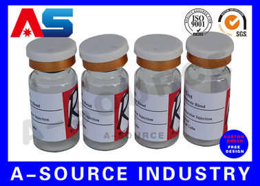 Pencetakan 10ml Vial Injeksi Desain Custom Label minyak esensial