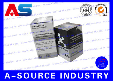 Kothak Minyak Esensial Farmasi Glossy Holographic Printing Kothak kertas 10ml botol