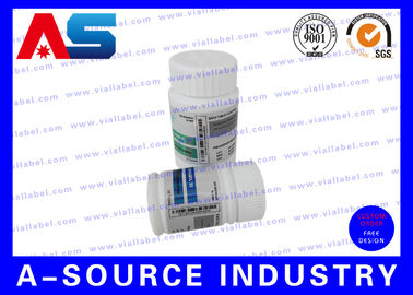 Perekat Organik 10ml Vial Label Botol Vitamin Label Hot Foil Label Botol Obat