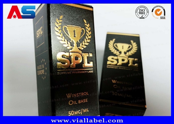 Kertas Farmasi Karton 10ml Kotak Vial Label Vinyl Custom Untuk Laboratorium Vial 10ml Label botol