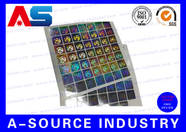 Custom Holographic Sticker, Anti False 3D Hologram Sticker Mencetak stiker kosong