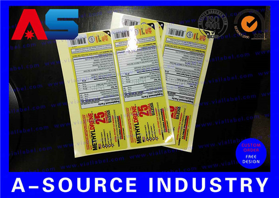Mencetak Label Botol Khusus Untuk Suplemen Kolagen Label perekat perekat untuk botol plastik