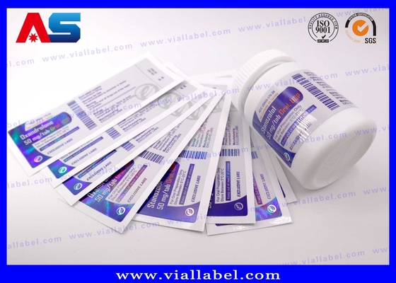 RAD-140 Tablet Cetak Label Botol Pill Custom Botol Sticker Printing Factory