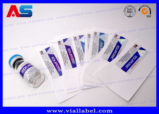 Profesional 10ml Vial Label, Anti Count-erfeit Hologram Vial Sticker Label botol khusus