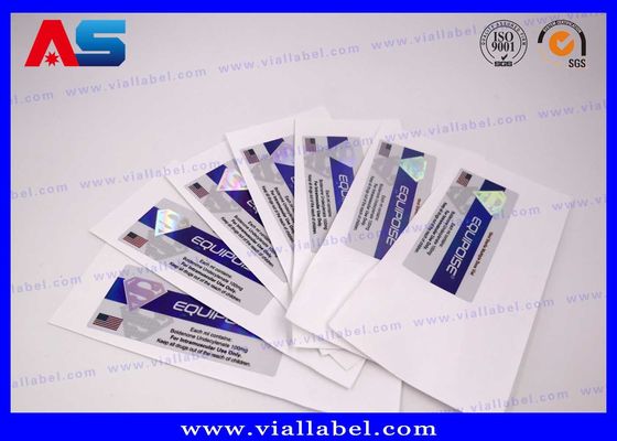 Profesional 10ml Vial Label, Anti Count-erfeit Hologram Vial Sticker Label botol khusus