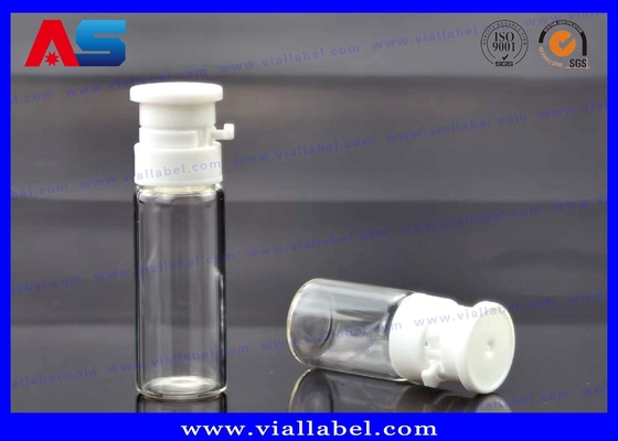 Beauty Oils 2ml 3ml 5ml 10ml Kunci Atas Vial Kaca Kecil dengan tutup yang mudah dicabut