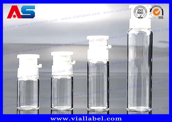 Beauty Oils 2ml 3ml 5ml 10ml Kunci Atas Vial Kaca Kecil dengan tutup yang mudah dicabut
