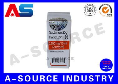 Customized ISO 9001 Pharma 10ml Vial Boxes for Storage , Regular Printing