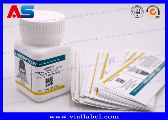 Botol Pil Bening Pengaman Plastik Kuat Perekat Tahan Air Untuk Tablet Oral