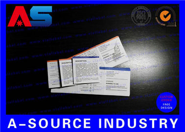 Instruksi Kotak Obat Lipat Leaflet Kustom Cetak Selebaran Ramah Lingkungan
