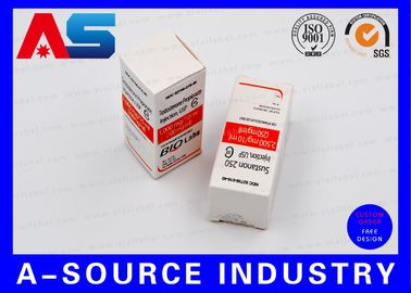 kemasan kotak vial Biolab Security Karton Botol Kotak 10ml Vial Box Embossed Spot UV Print
