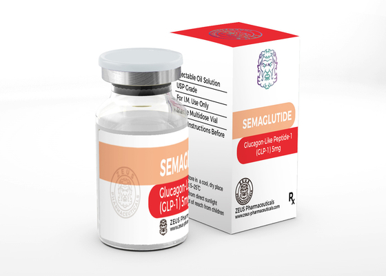 Custom Pharmaceutical Packaging Box Untuk Tablet Semaglutide 3mg Pabrik Pencetakan Di Cina