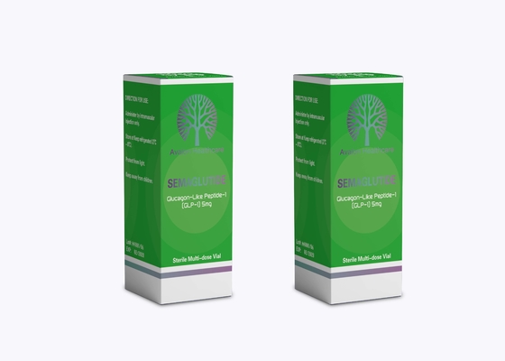 1ml / 2ml / 10ml / 30ml Logo Disesuaikan Label Semaglutide Dan Kotak Dalam Percetakan Warna Disesuaikan