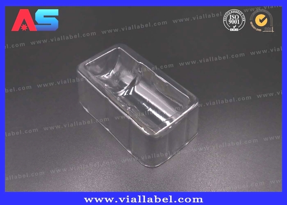 10ml Vial Botol Kemasan Plastik Jelas Vaksin Medical Tray, Vial Injeksi Kemasan Blister