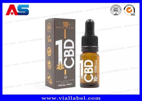 Pro CBD Paket Kotak Dan Label DNA Oil Dropper Botol Label Dan Kotak Printing Factory
