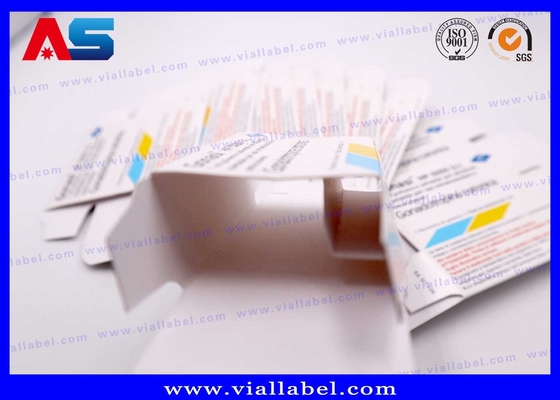 Customized Kaca Botol Kertas 10ml Vial Kotak Untuk Pregnyl Hcg Pharmaceutical Packaging Box