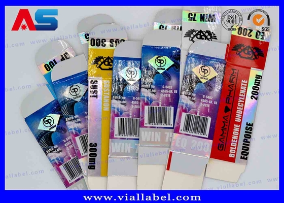 Kotak Vial 10ml yang disesuaikan dengan Holographic Printing dan Matt Varnish Finish