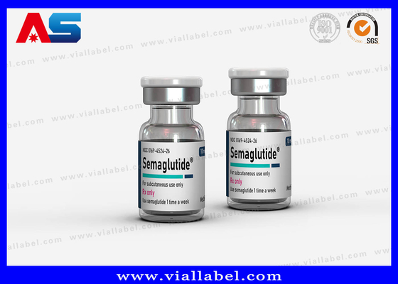 Disesuaikan Semaglutide Disesuaikan Label Botol Kecil Untuk Minyak Injeksi