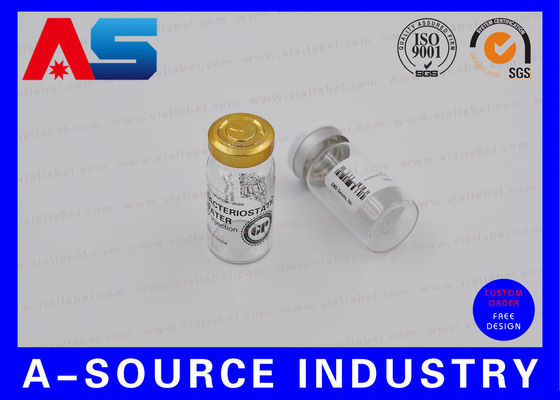 Stiker Kertas Anti-Palsu Perekat 2ml Untuk Botol Suntikan Air Steril Soma-tropin DNA Origin