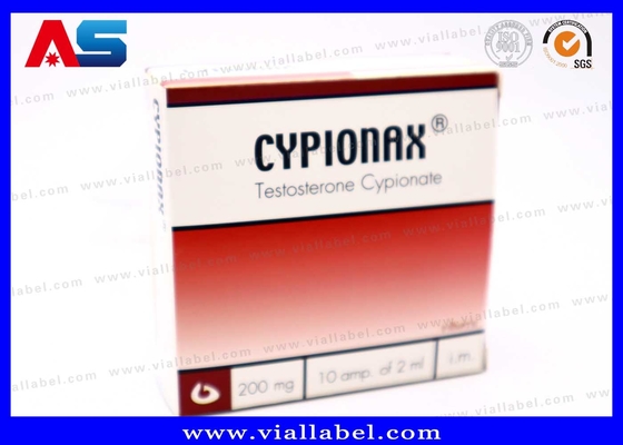 Kotak Kemasan Farmasi CMYK Untuk 10 Ampul 1ml Ampul Kotak Kertas Dan Piring Plastik
