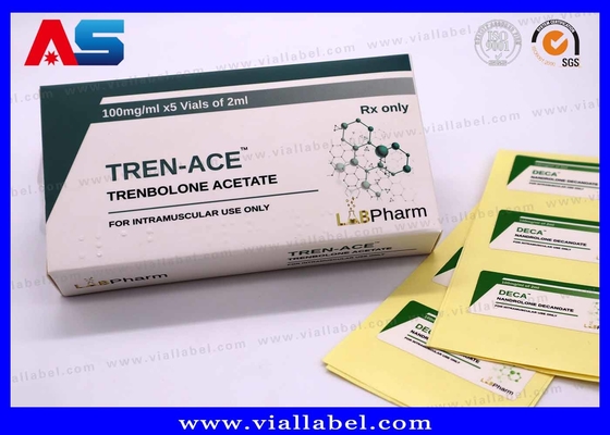 10ml Vial Box untuk Kemasan Farmasi Holographic Printing Ekologi-Friendly Direct Sales Disesuaikan Pengiriman cepat