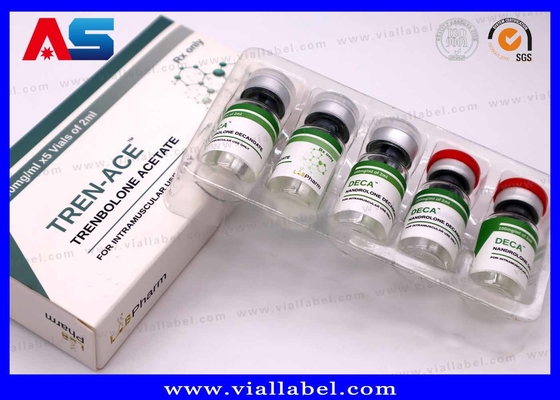 10ml Vial Box untuk Kemasan Farmasi Holographic Printing Ekologi-Friendly Direct Sales Disesuaikan Pengiriman cepat