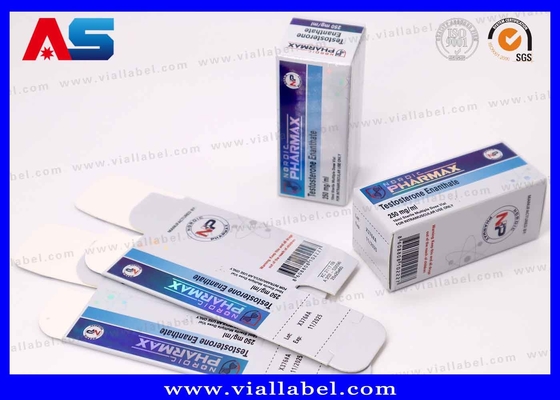 Luxury Laser & Embossed Paper Box untuk 10ml Test Enan Vials