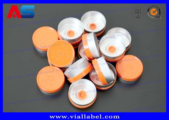 Tutup Vial Aluminium-Plastik 20mm yang dapat disesuaikan Multi-Color Eco-Friendly Full-Tear dan Partial-Tear Options