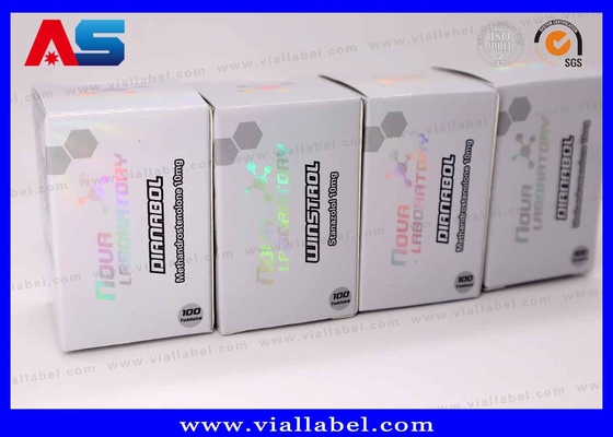 Premium 10ml Vial Box Dengan Fitur Keamanan Holographic