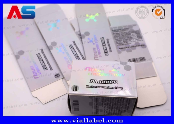 Premium 10ml Vial Box Dengan Fitur Keamanan Holographic